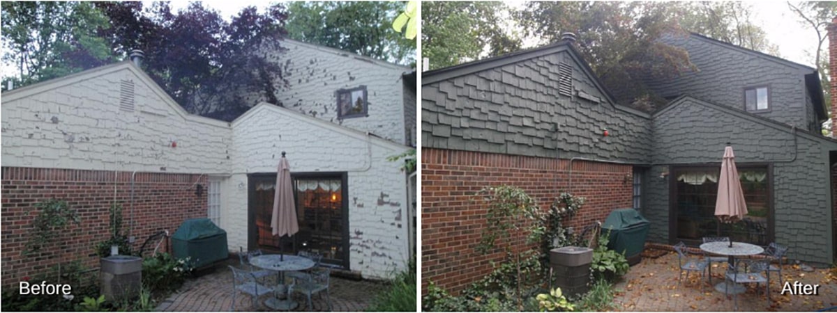 Before and After Rhino Shield's Exterior Improvements in Michigan