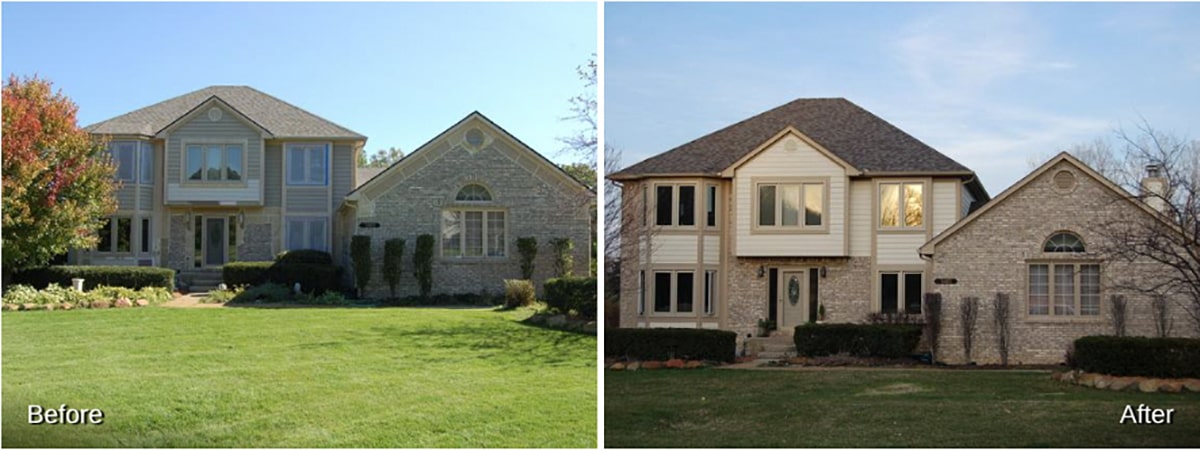 Before and After Rhino Shield's Exterior Improvements in Michigan