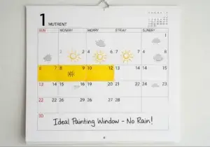 Wait for Dry "Curing" Windows