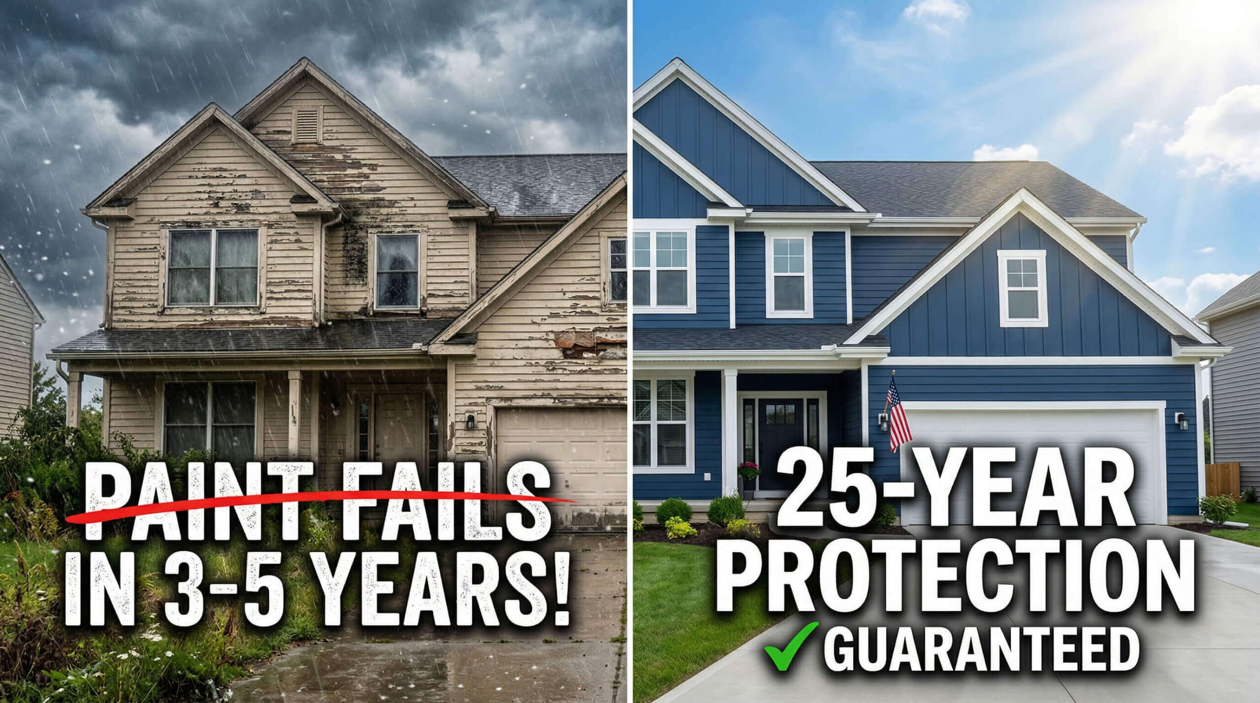 Why Exterior Paint Only Lasts 3–5 Years (And Better Alternatives to Consider)
