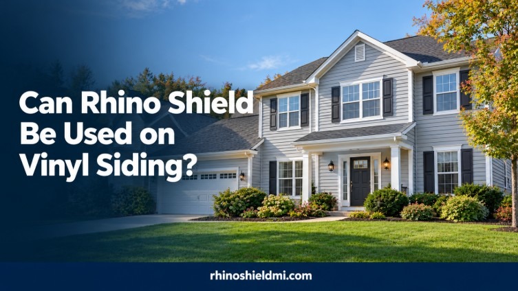 Can Rhino Shield Be Used on Vinyl Siding